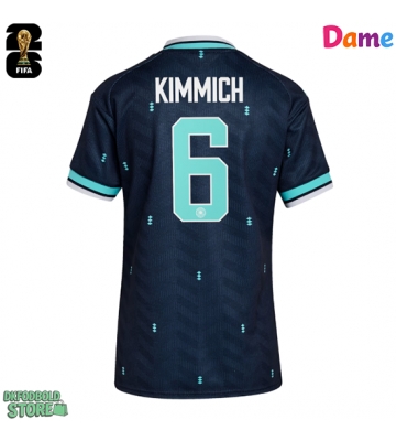 Tyskland Joshua Kimmich #6 Replika Udebanetrøje Dame VM 2026 Kortærmet